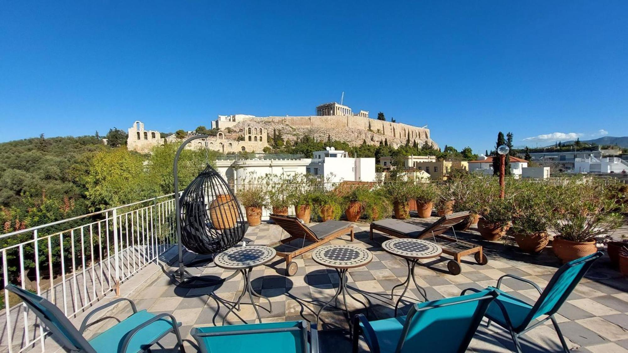 Stunning Acropolis View Apartment Atina Dış mekan fotoğraf